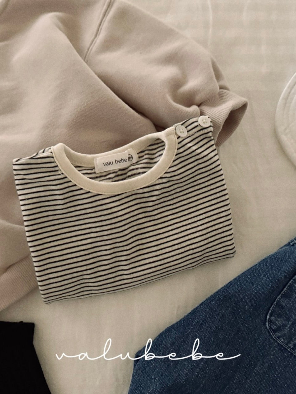 Stripe single button T (Spring 26)