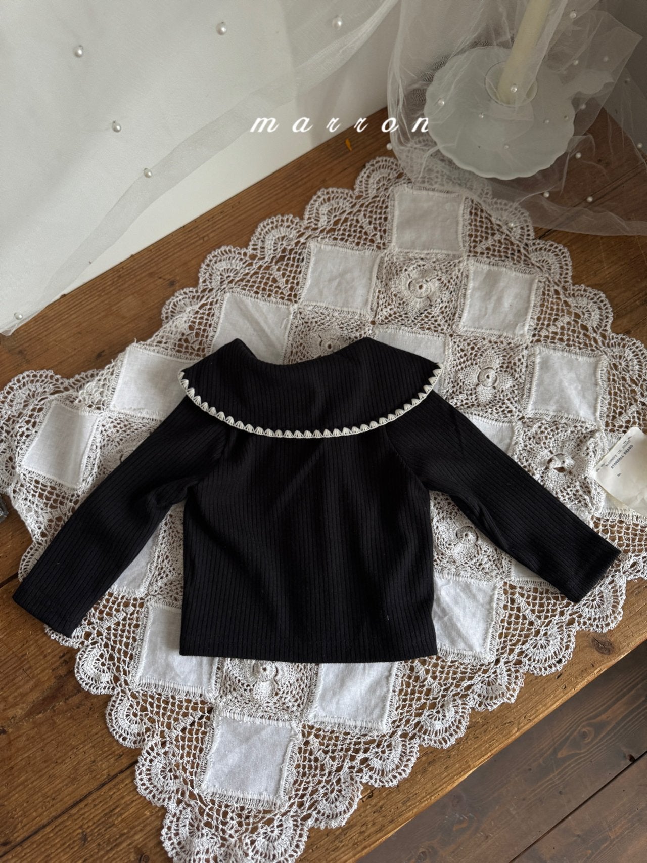 Sailor ribbon cardigan