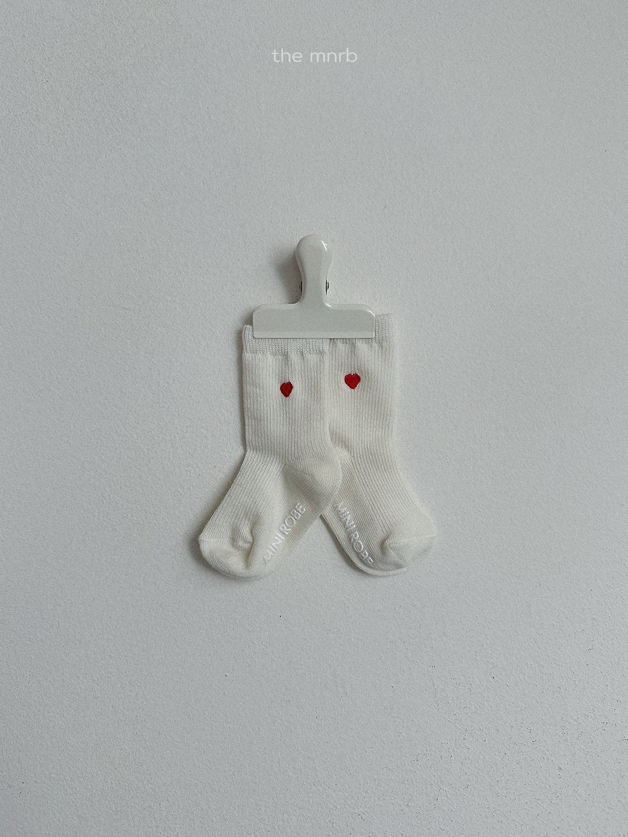 Heart logo socks (3 piece set)