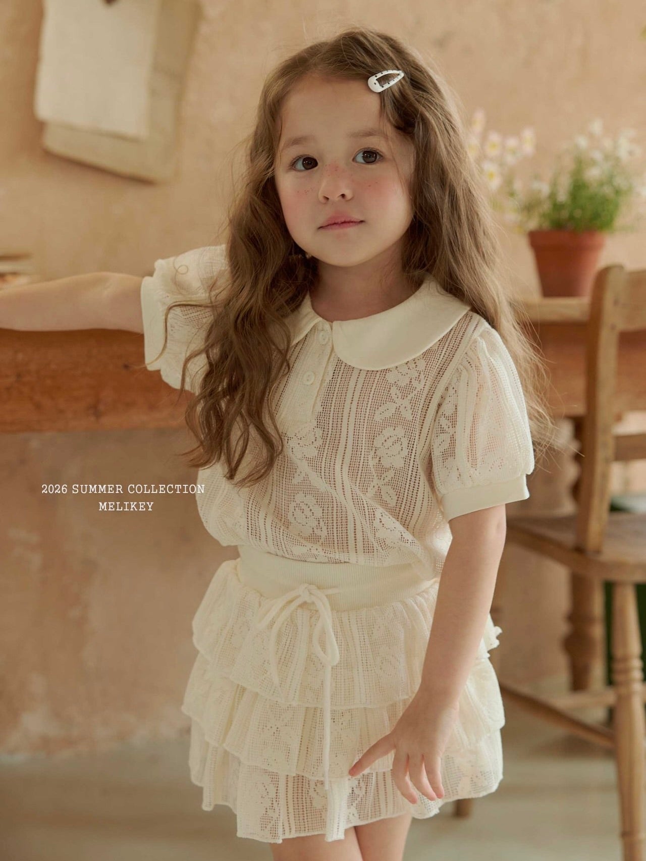 Summer collared T shirt