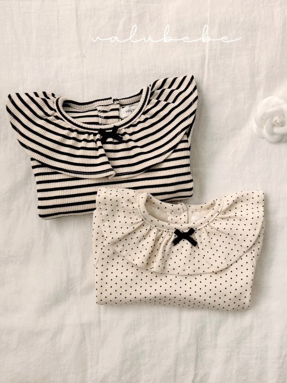 Mini ribbon frill T