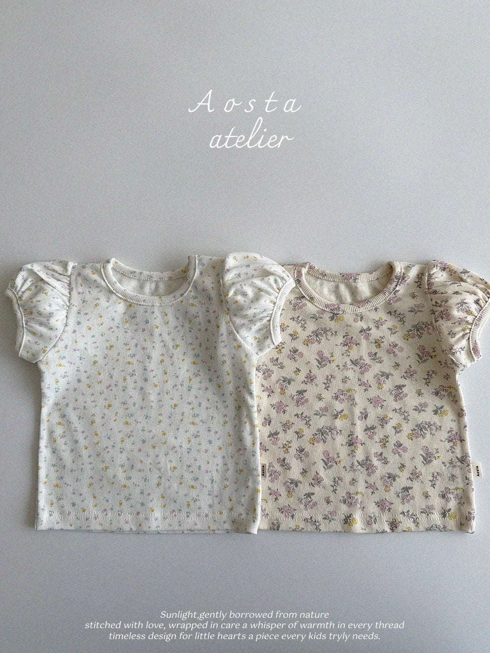 Lala floral puff T