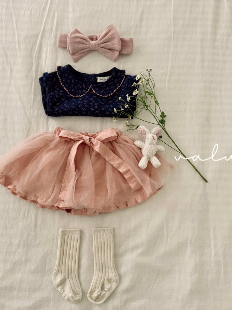 Ribbon tulle skirt bloomer