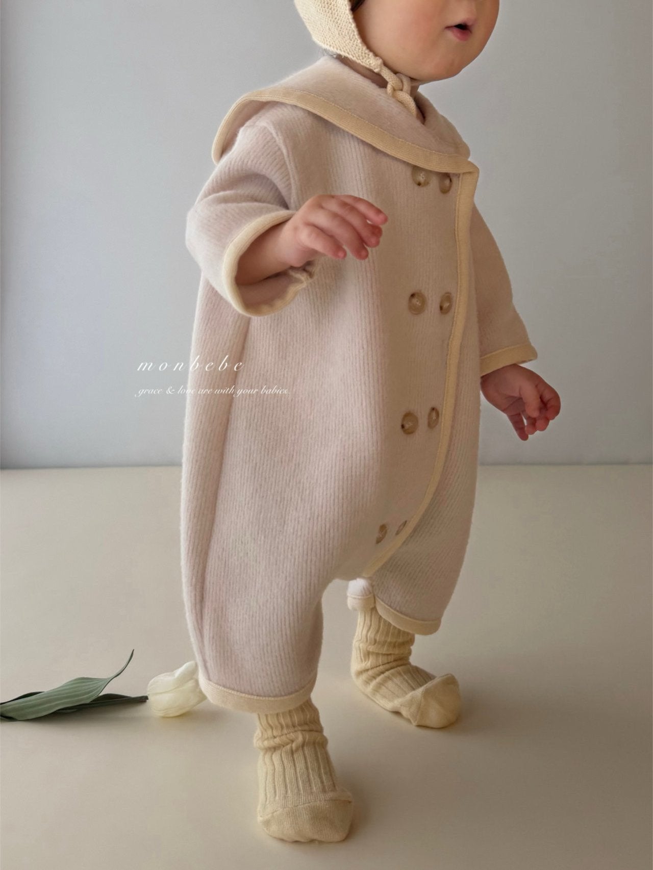 Handmade sailor rompers