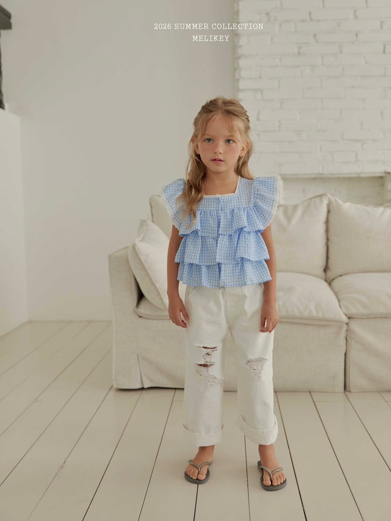 Juju tiered sleeveless blouse