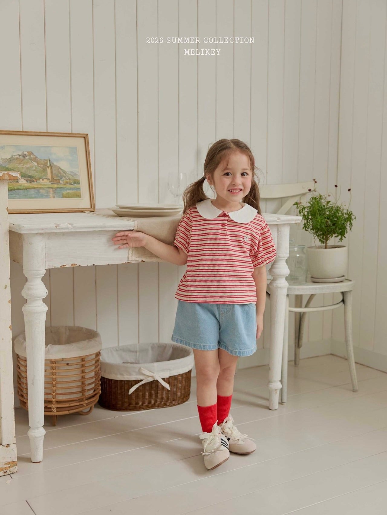 Seoul style collared T shirt