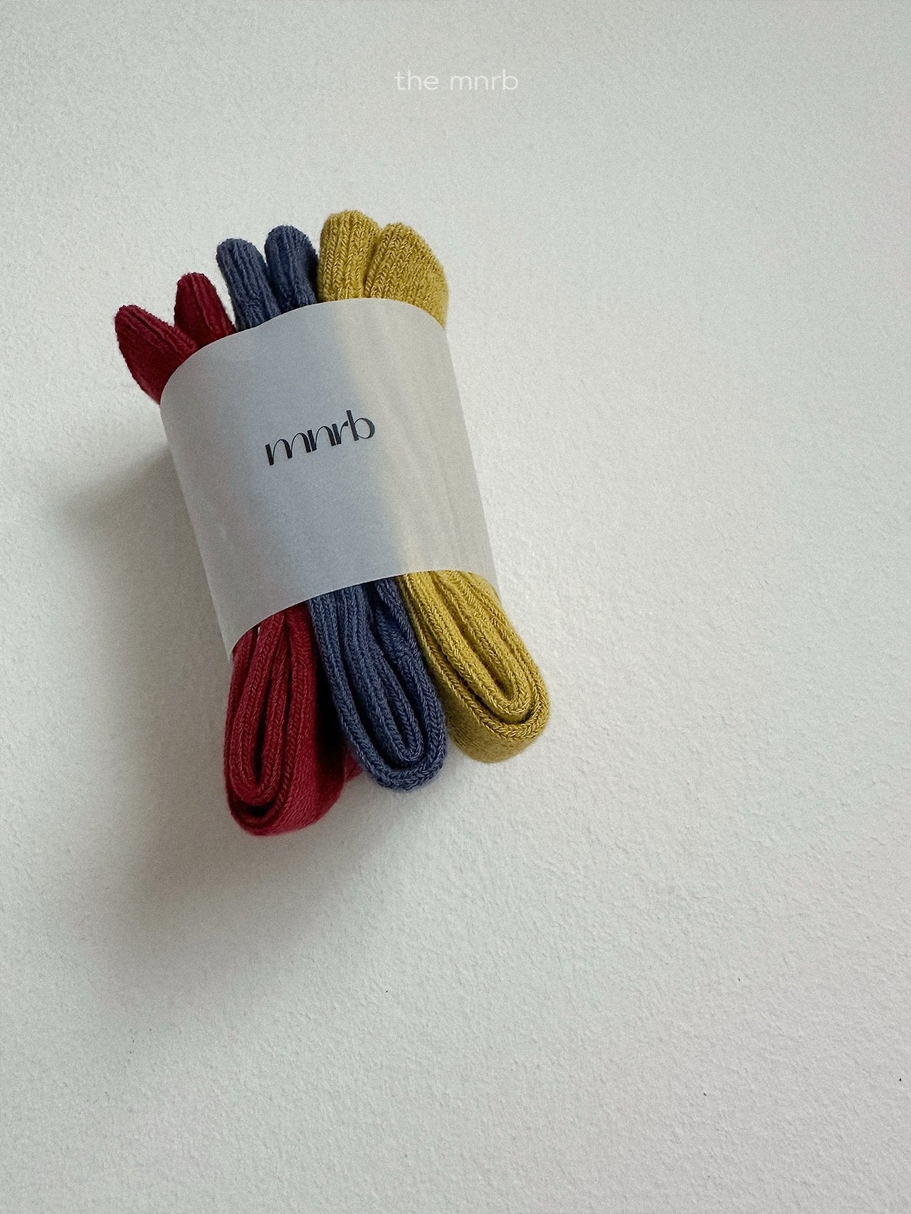 Cotton rib socks (3 piece set)