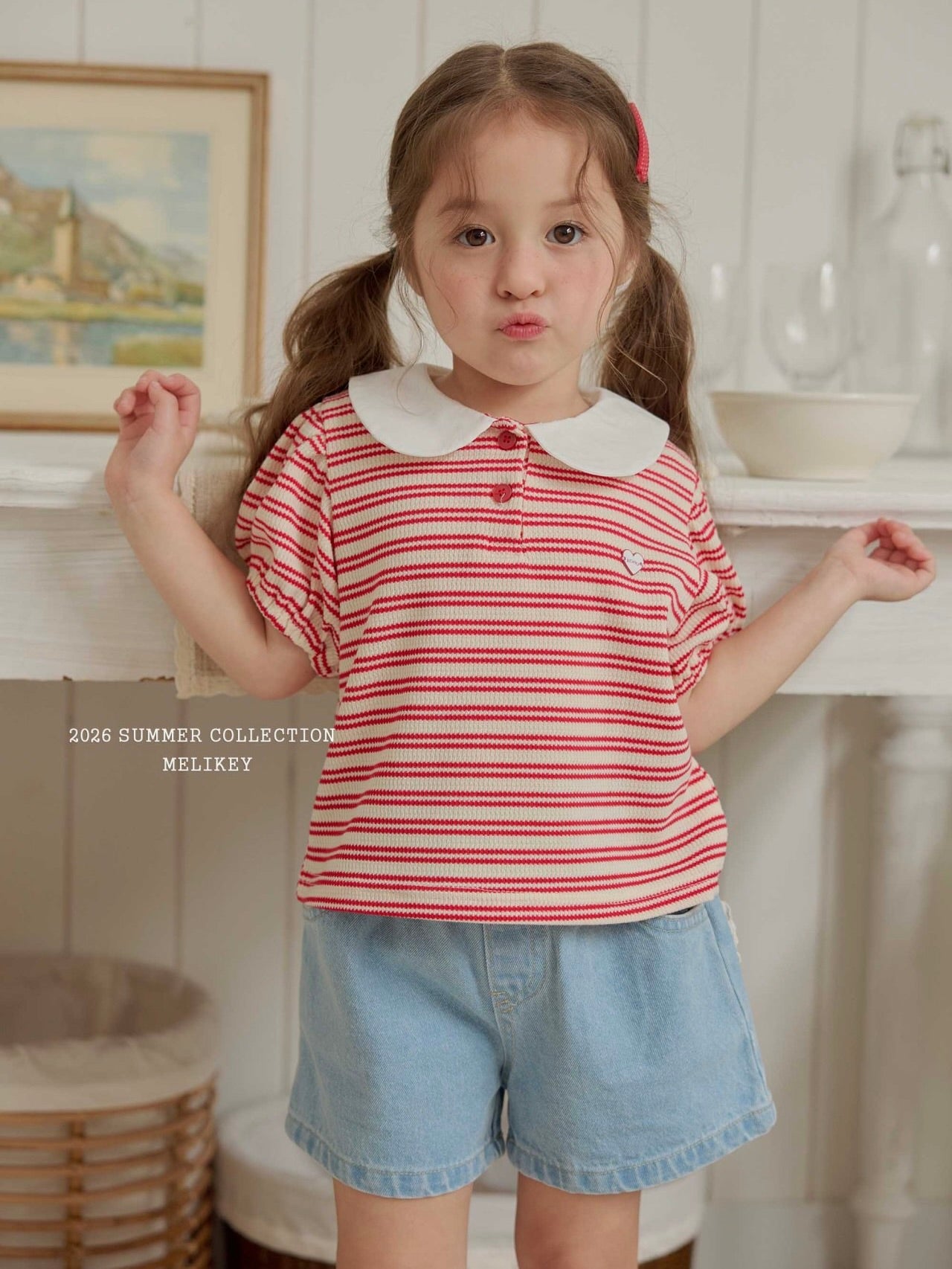 Seoul style collared T shirt