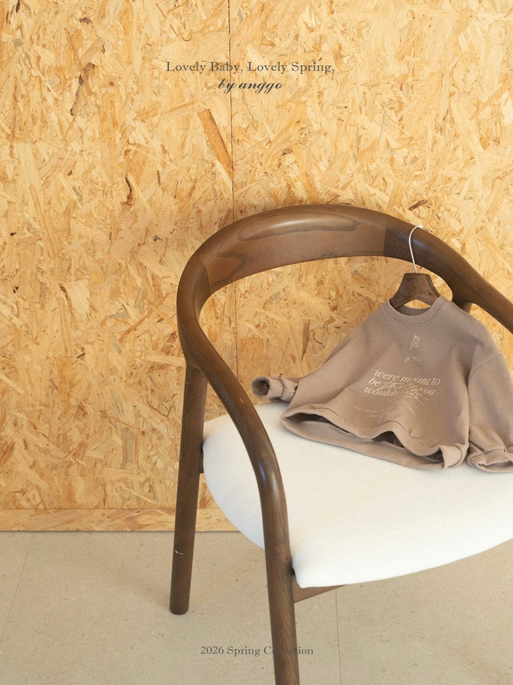 Lettering sweatshirt