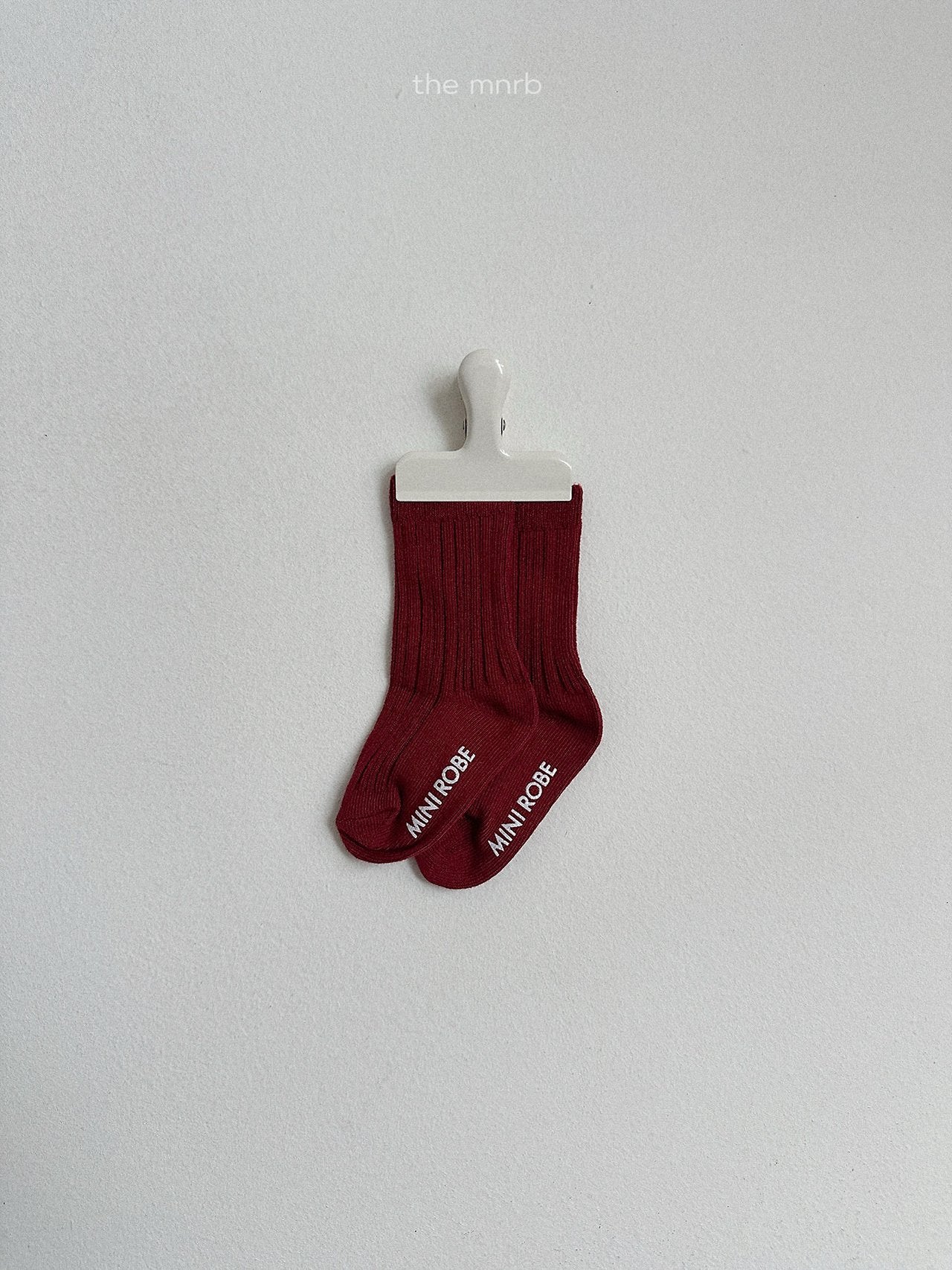 Cotton rib socks (3 piece set)