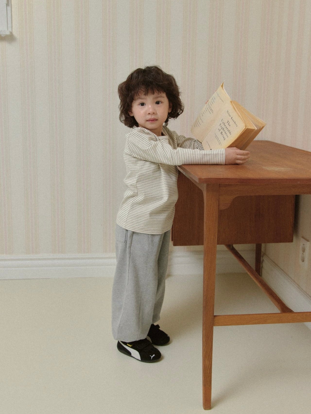 Slim line jogger pants