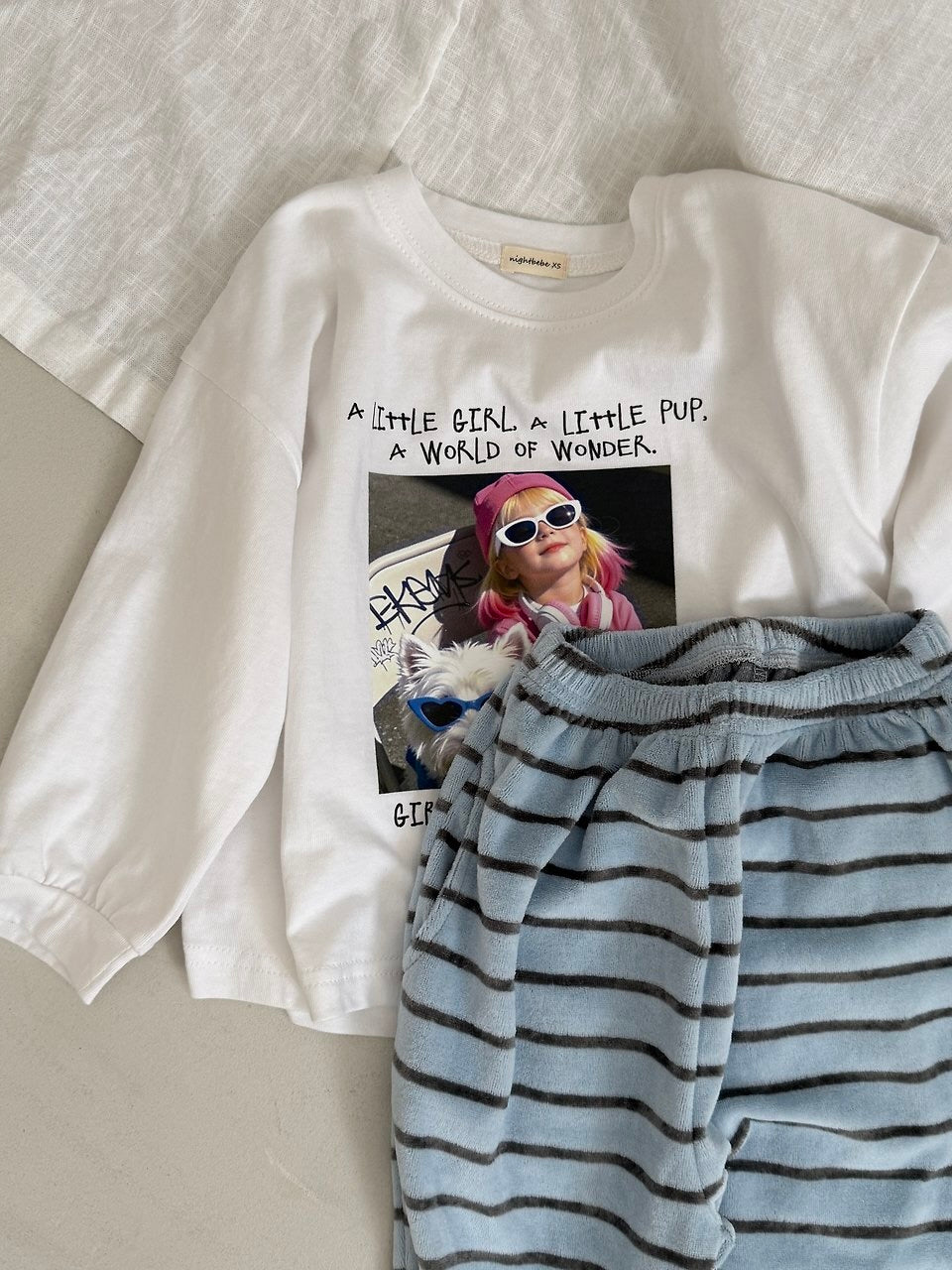 Little girl long sleeve T