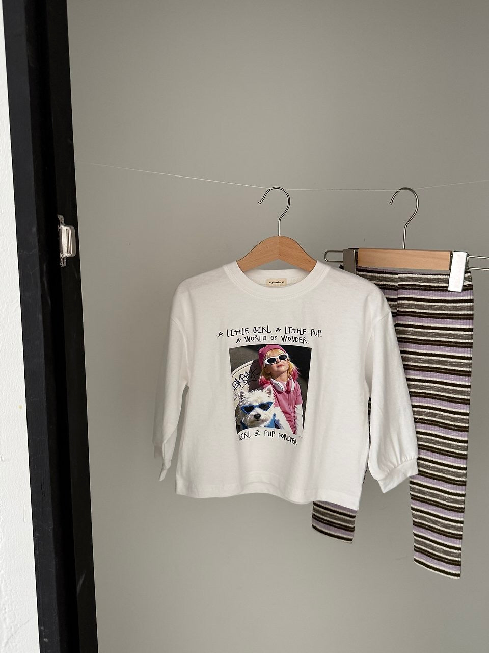 Little girl long sleeve T