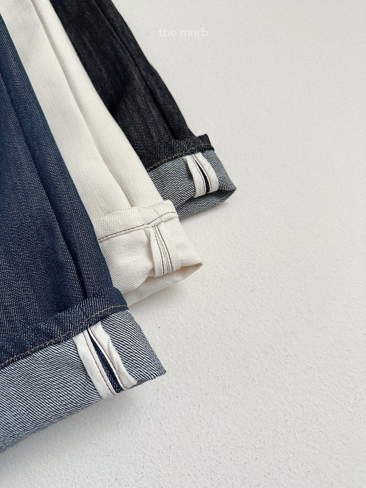 Non-fade denim pants