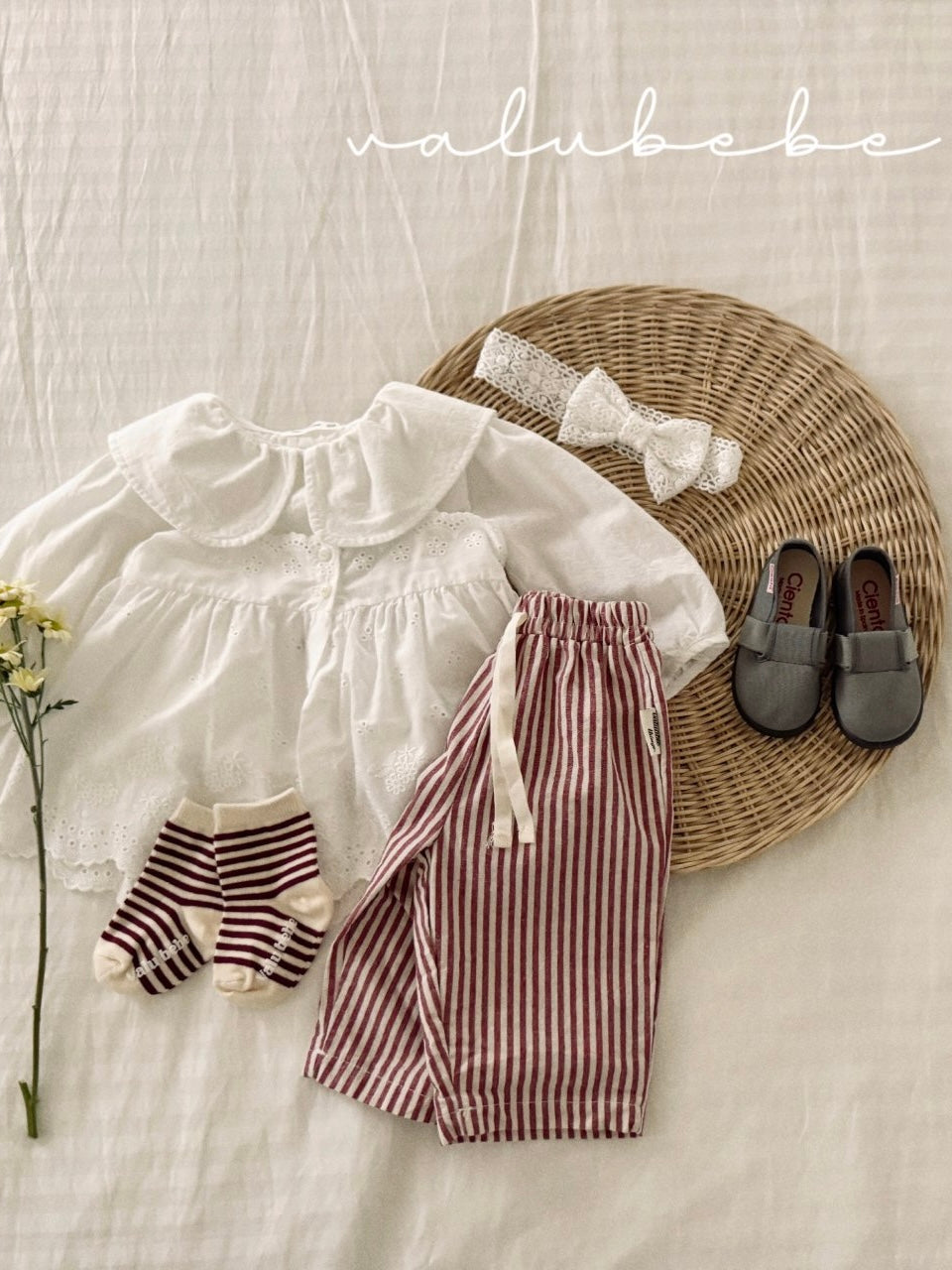 Spring layered one piece