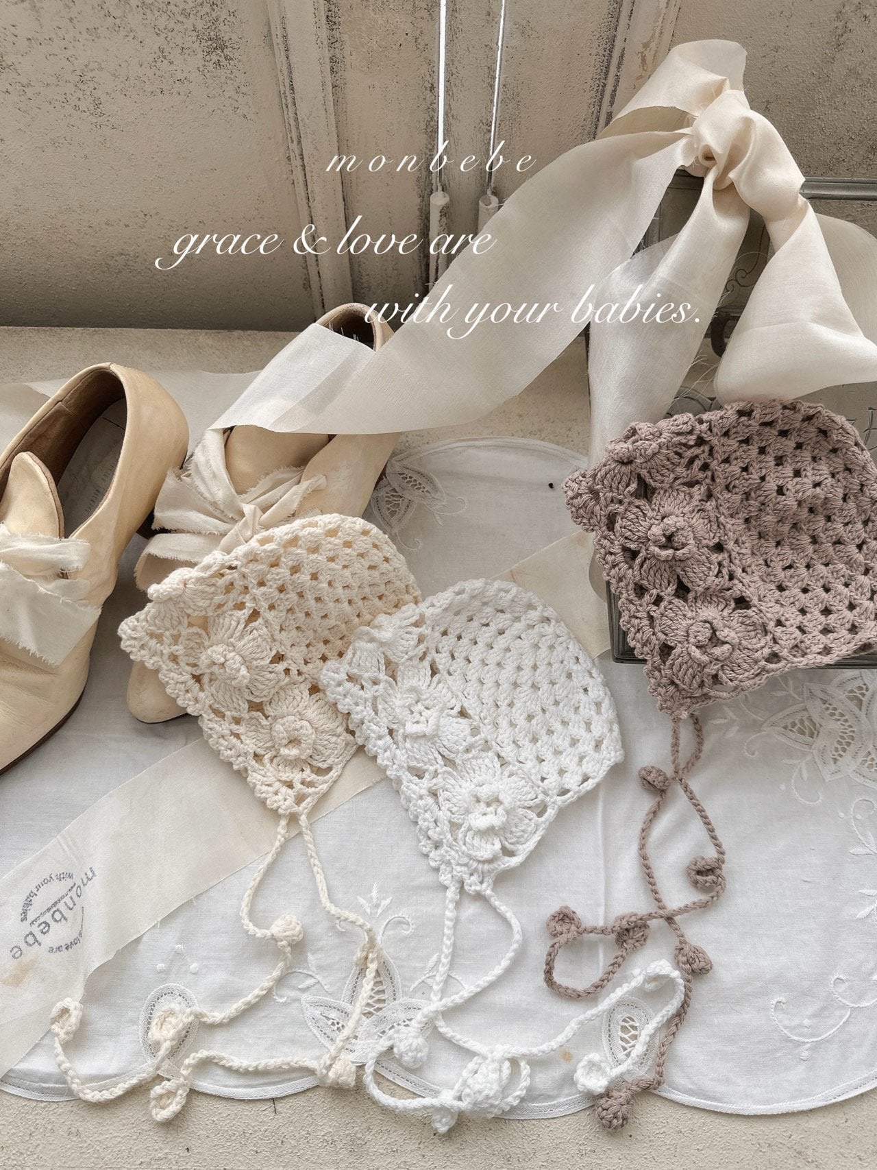 Mary Rose handmade bonnet