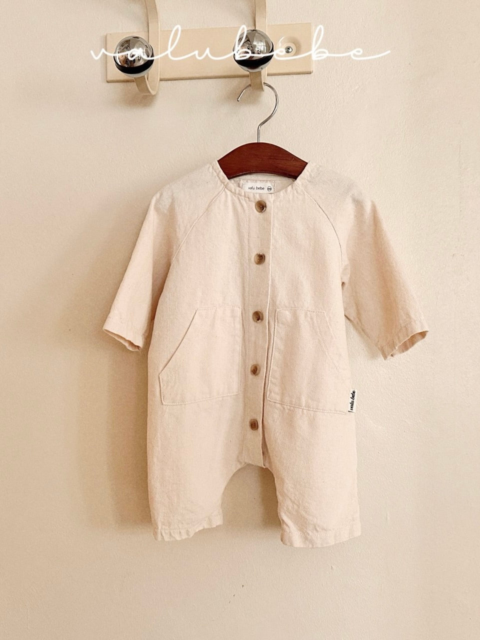 Baby cotton overall