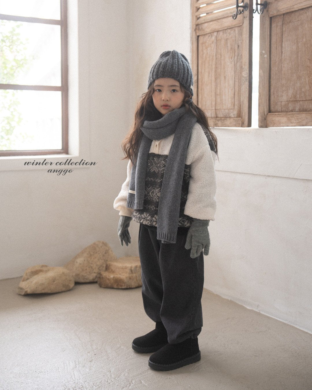 Anggo knit gloves