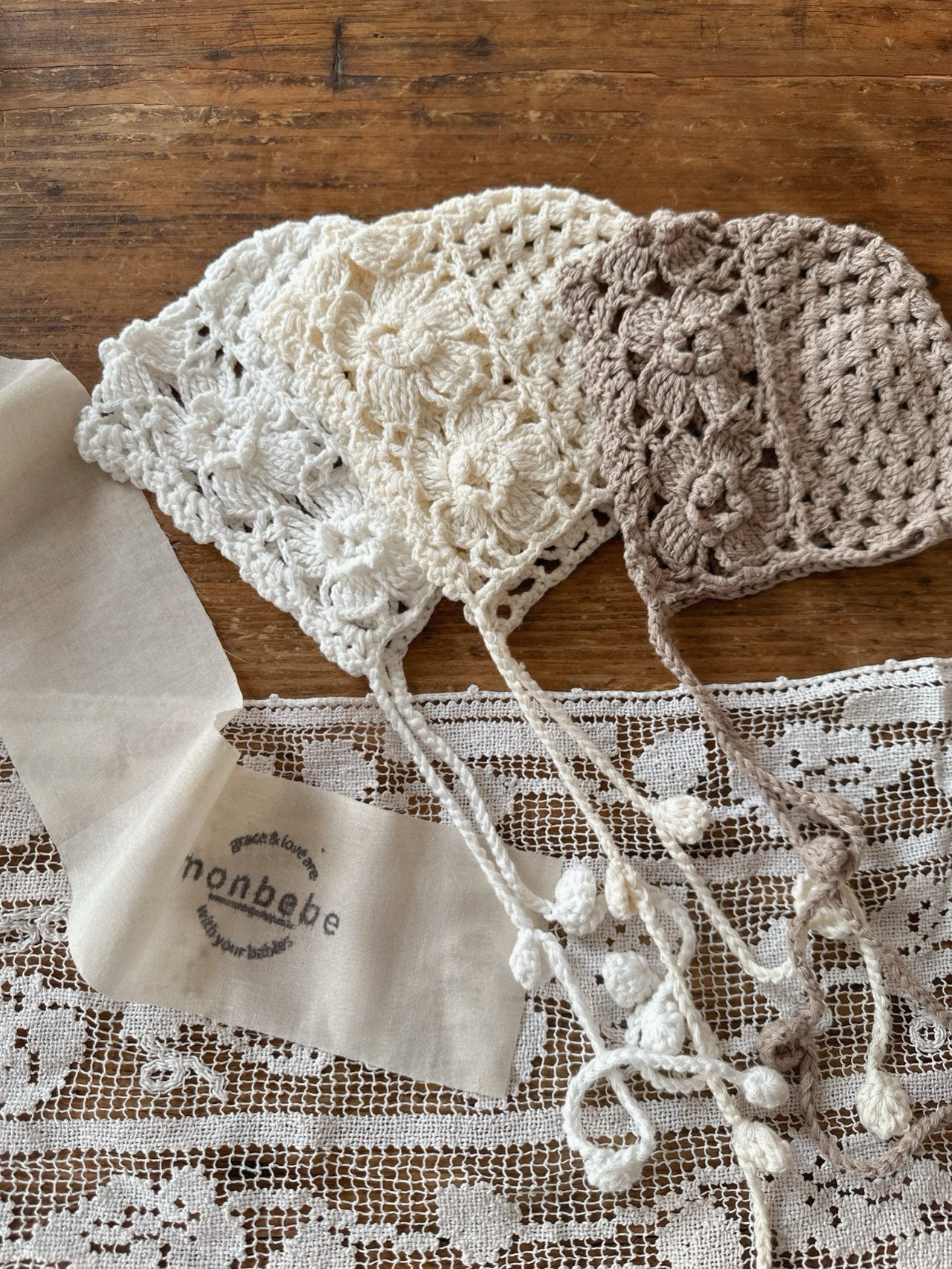 Mary Rose handmade bonnet