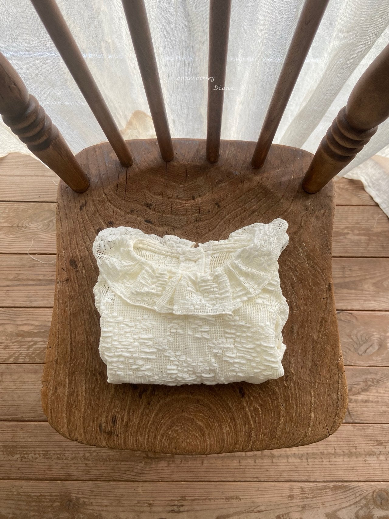 Laurent frill blouse