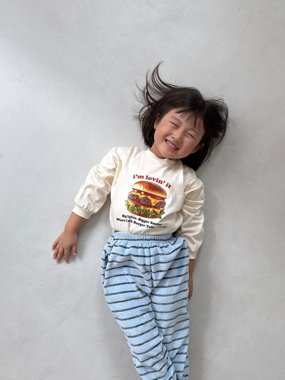 Hamburger long sleeve T