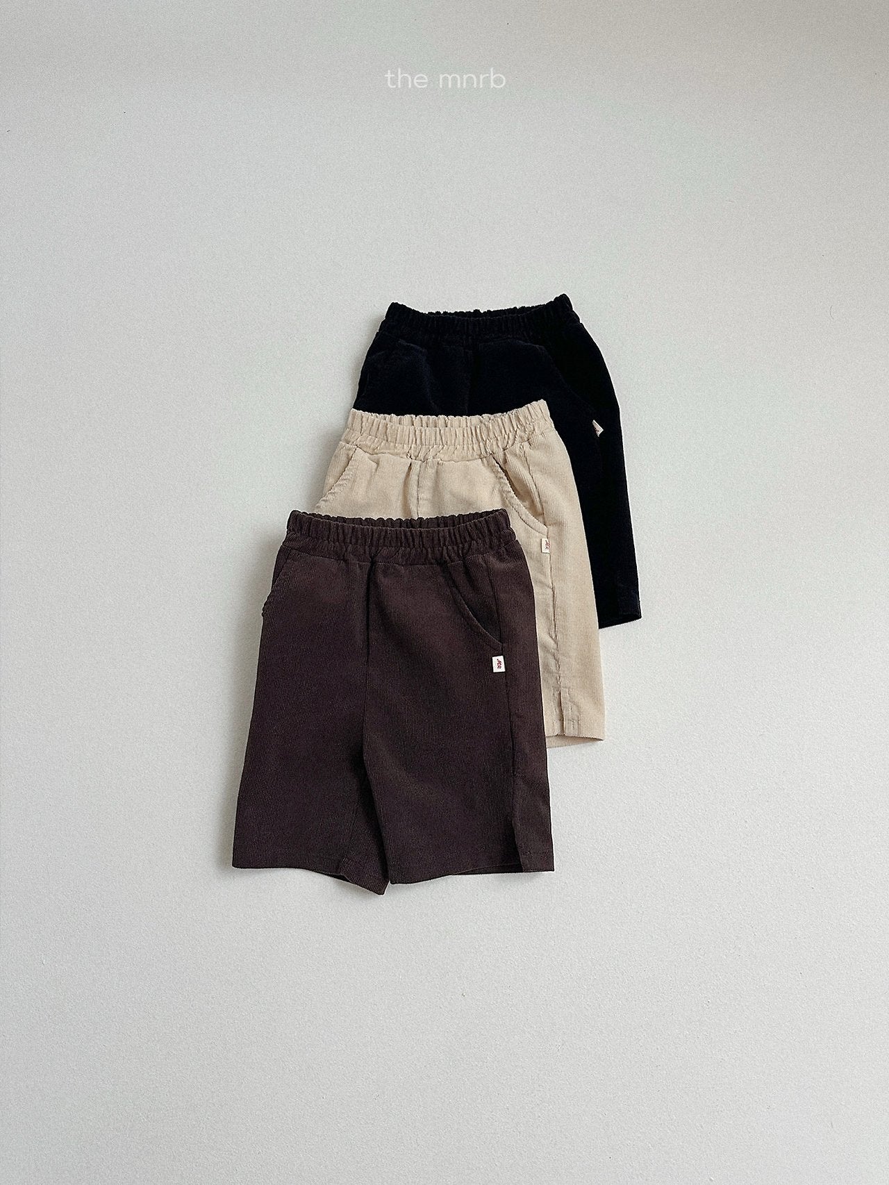 Corduroy capri pants