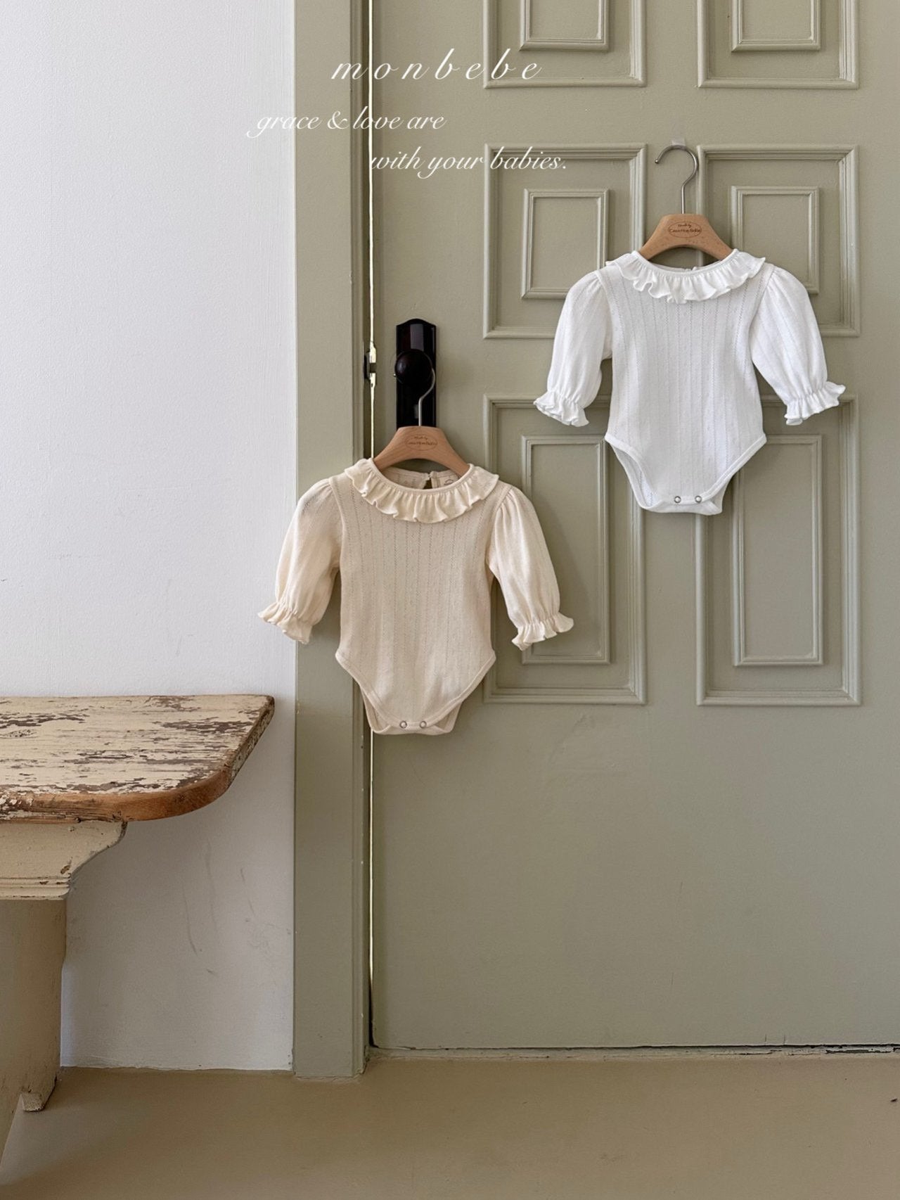 Harmony frill rompers