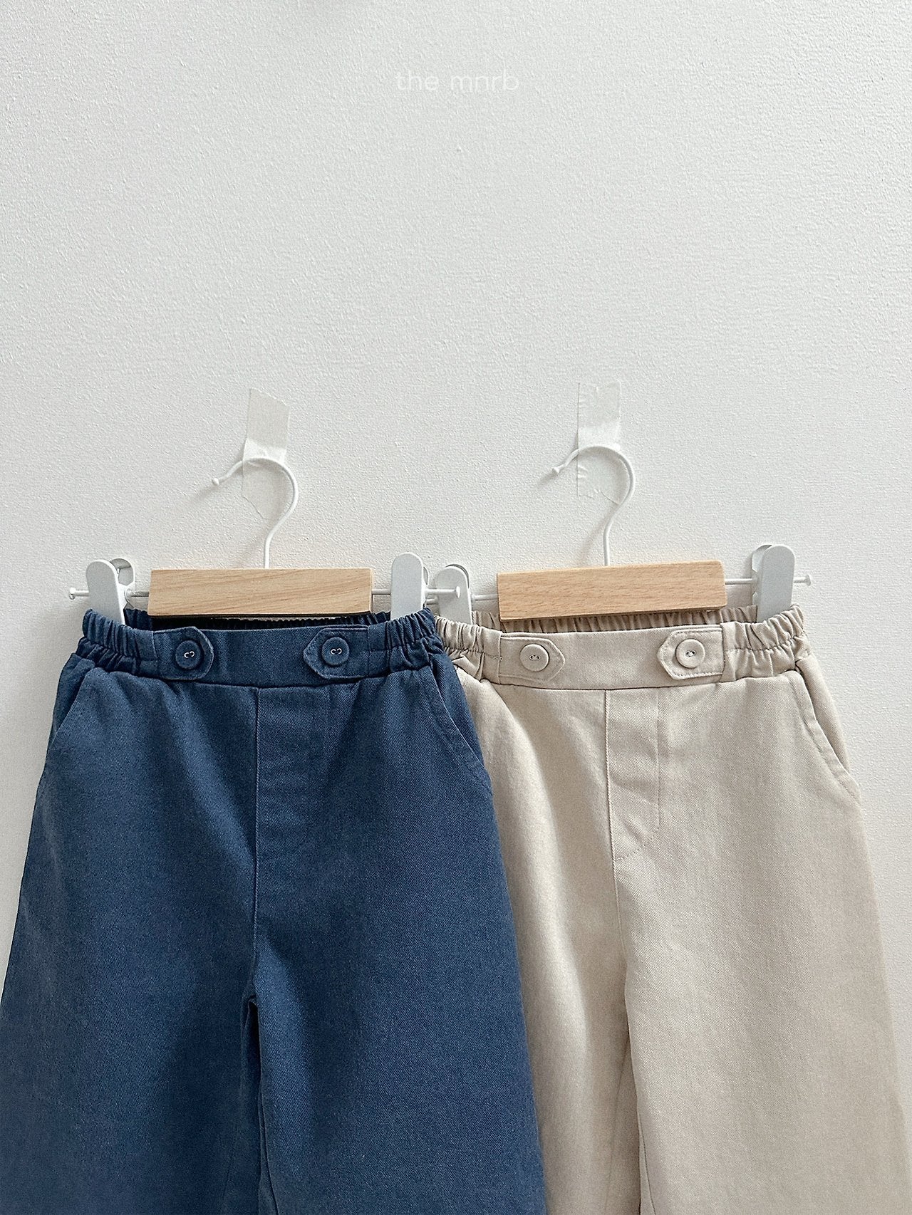 Garment twill pants