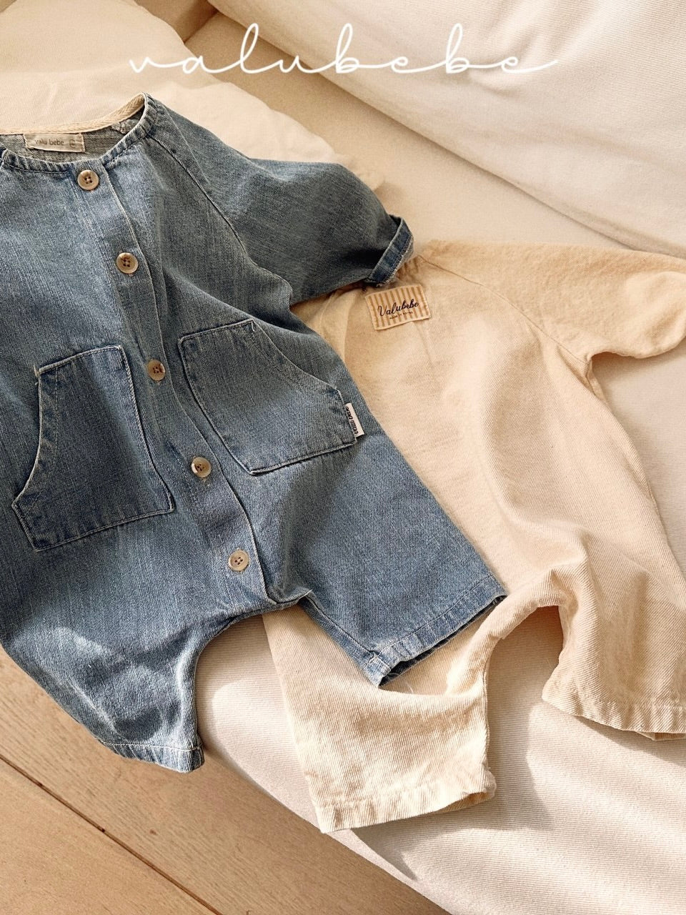 Baby cotton overall