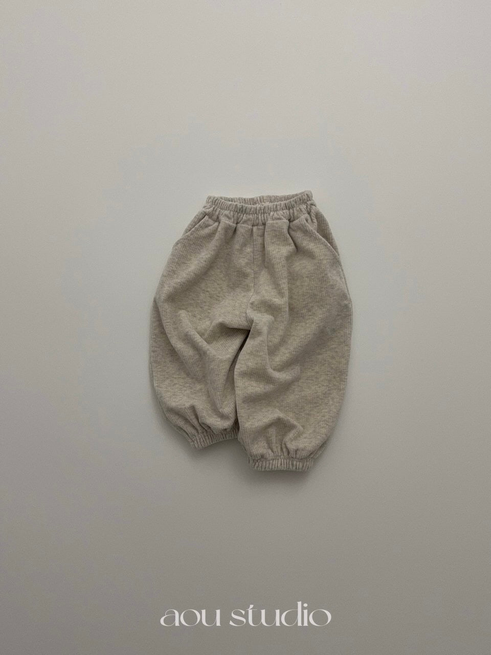 Cream jogger pants