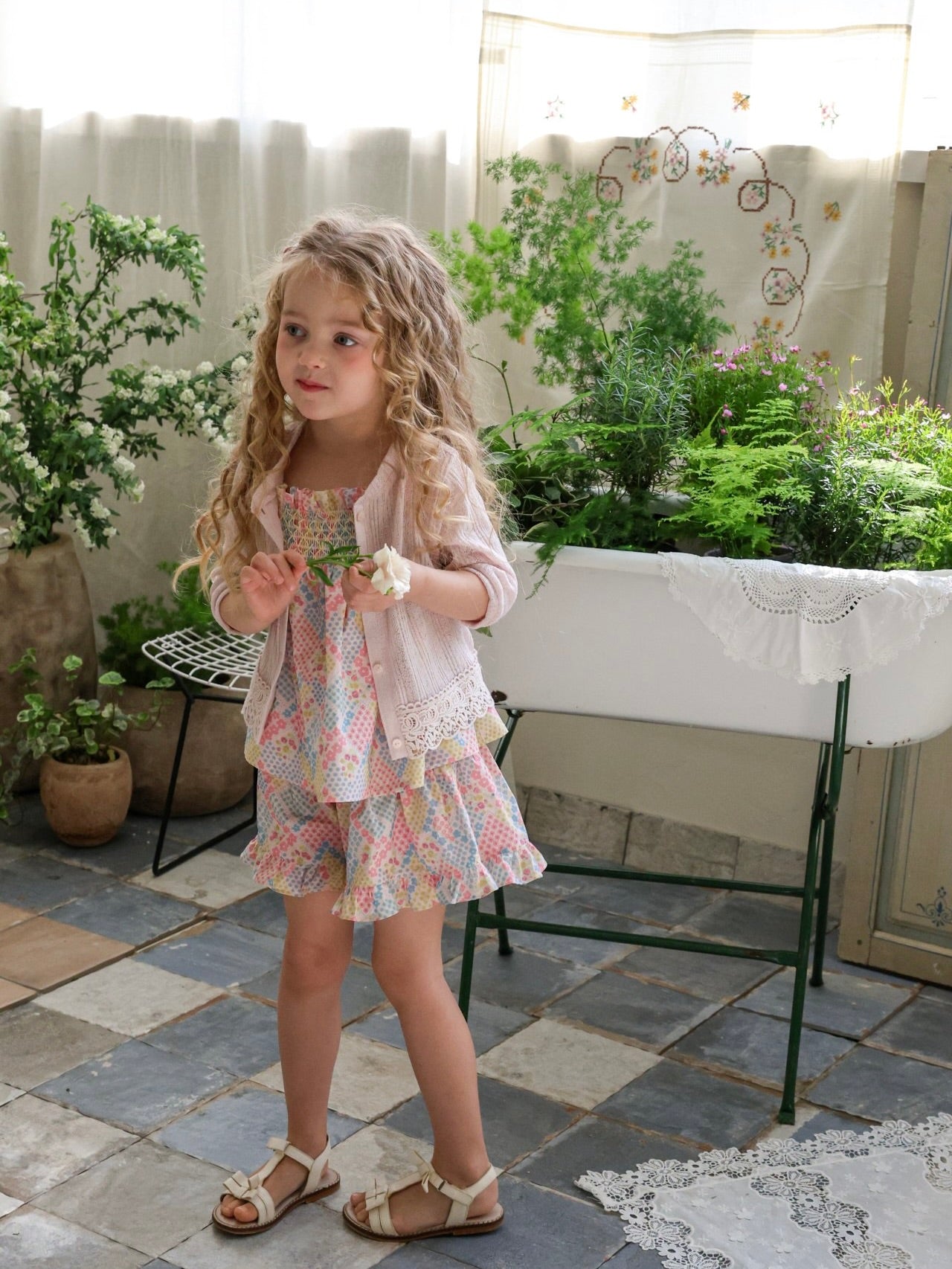 Berry sleeveless blouse