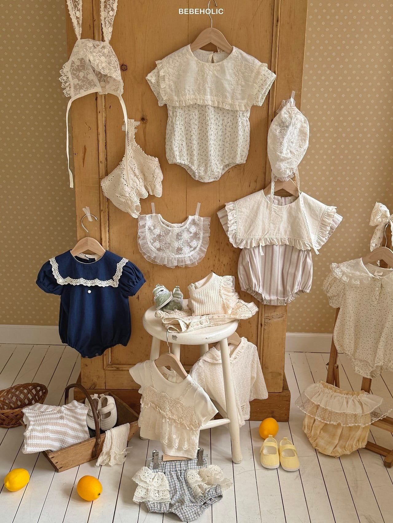 Cozy frill rompers