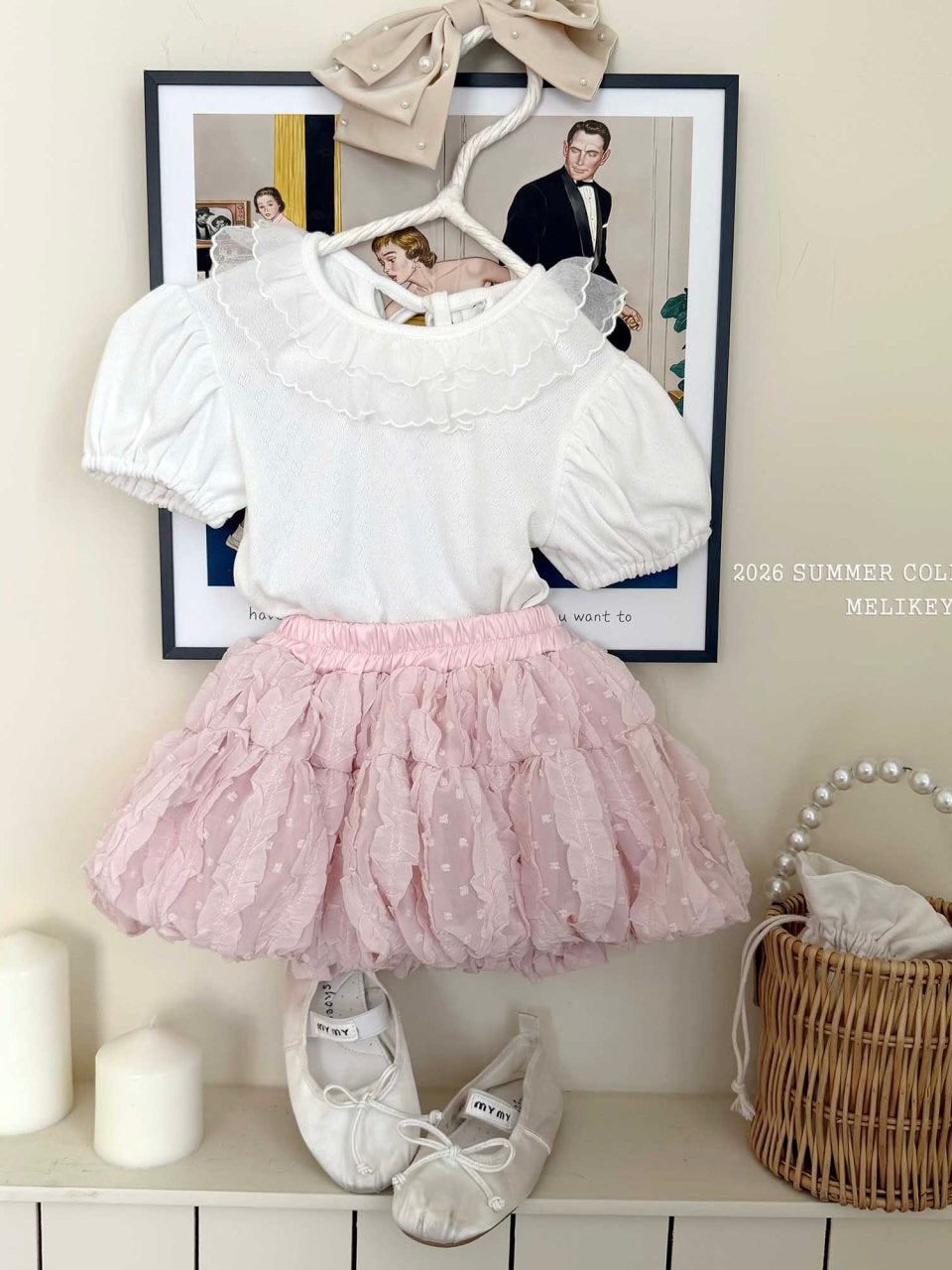 Scarlet puff T shirt