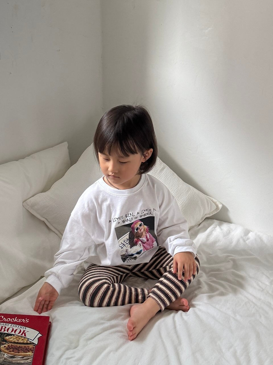 Little girl long sleeve T