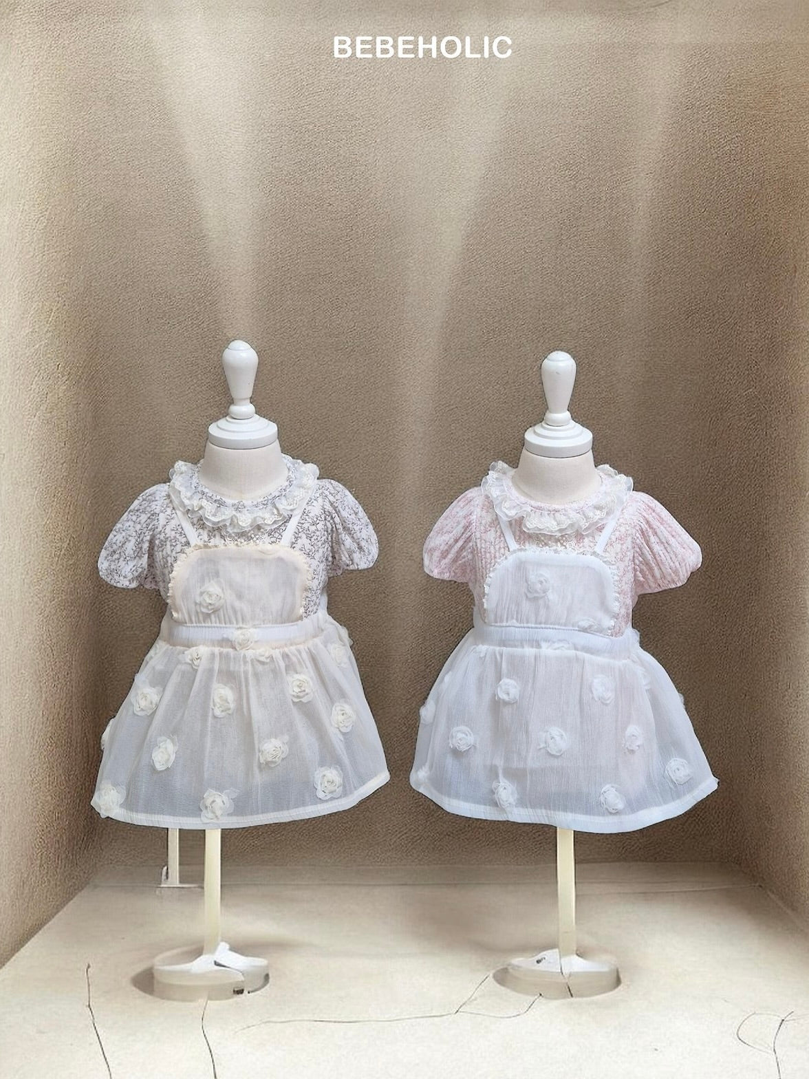 Rose apron skirt