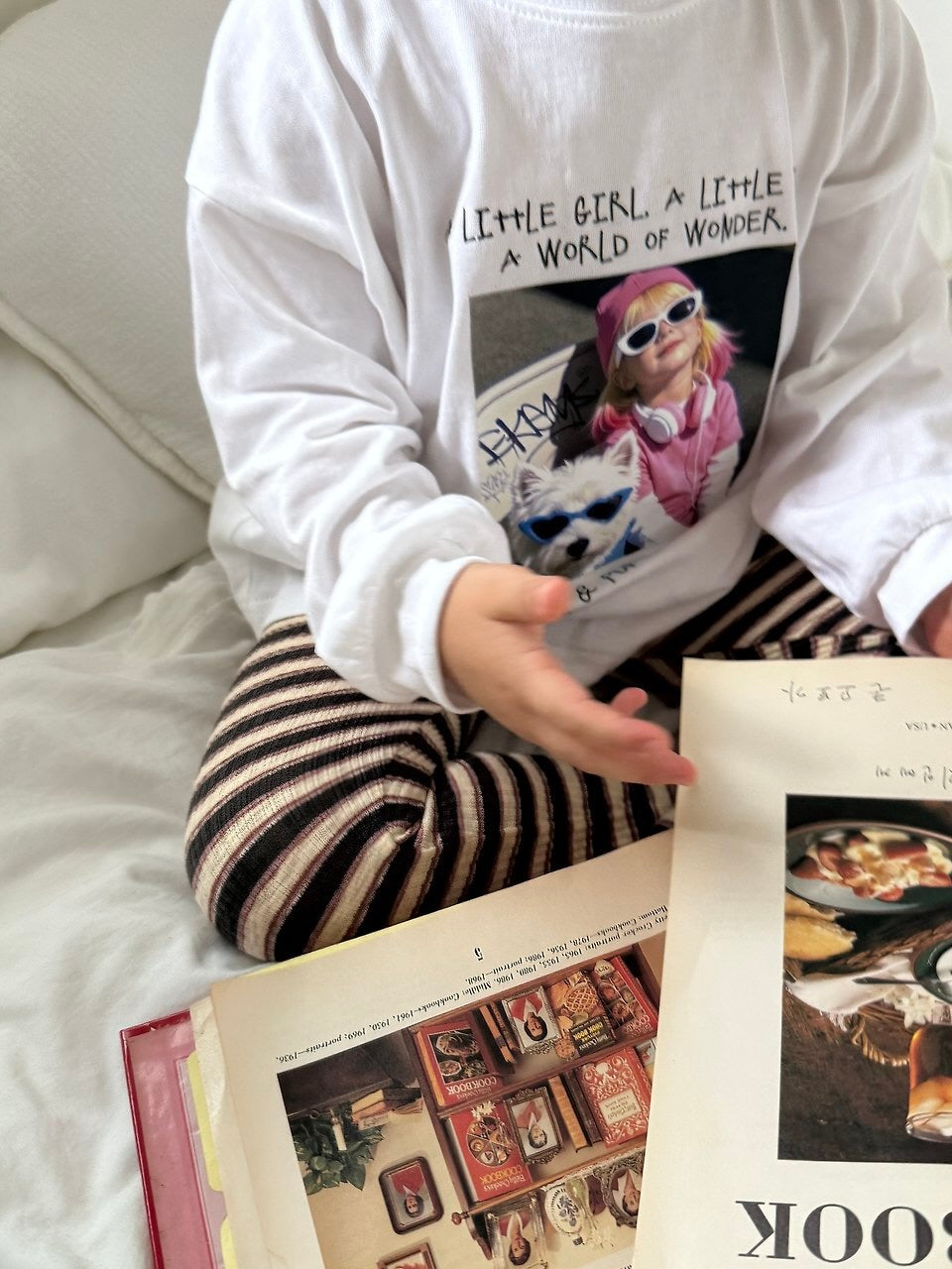 Little girl long sleeve T