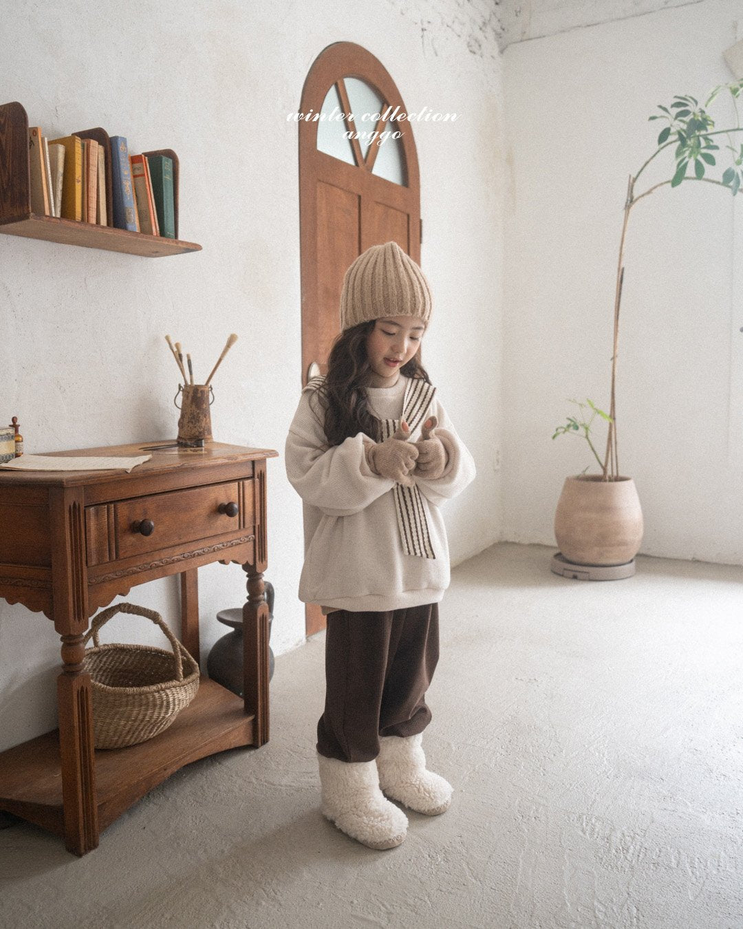 Anggo knit gloves
