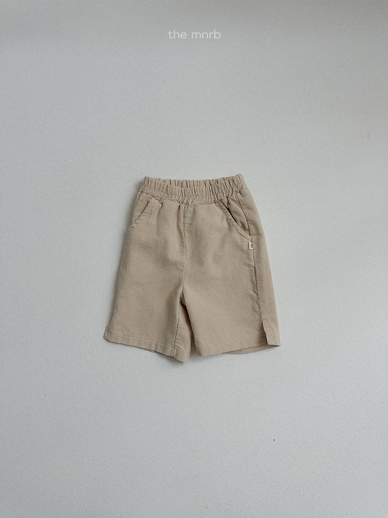 Corduroy capri pants