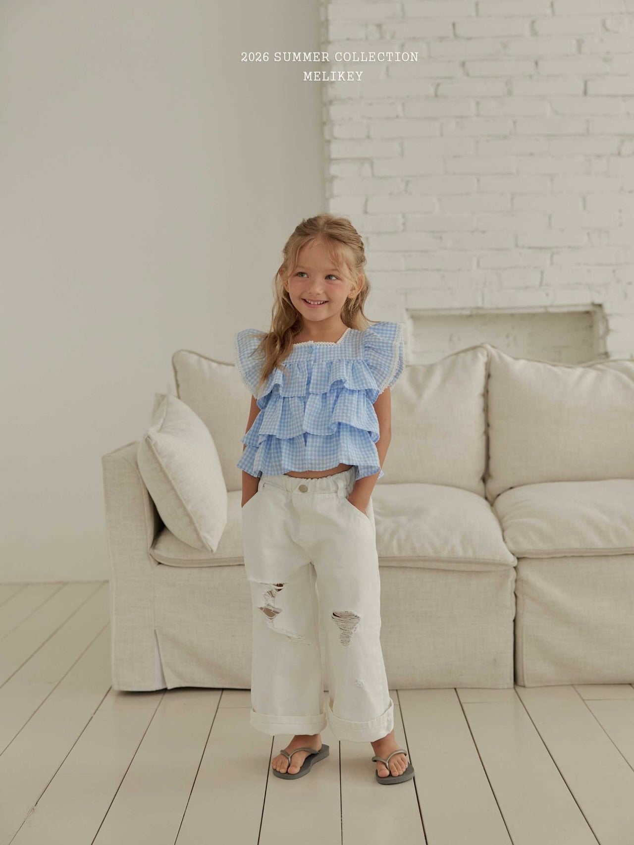 Juju tiered sleeveless blouse