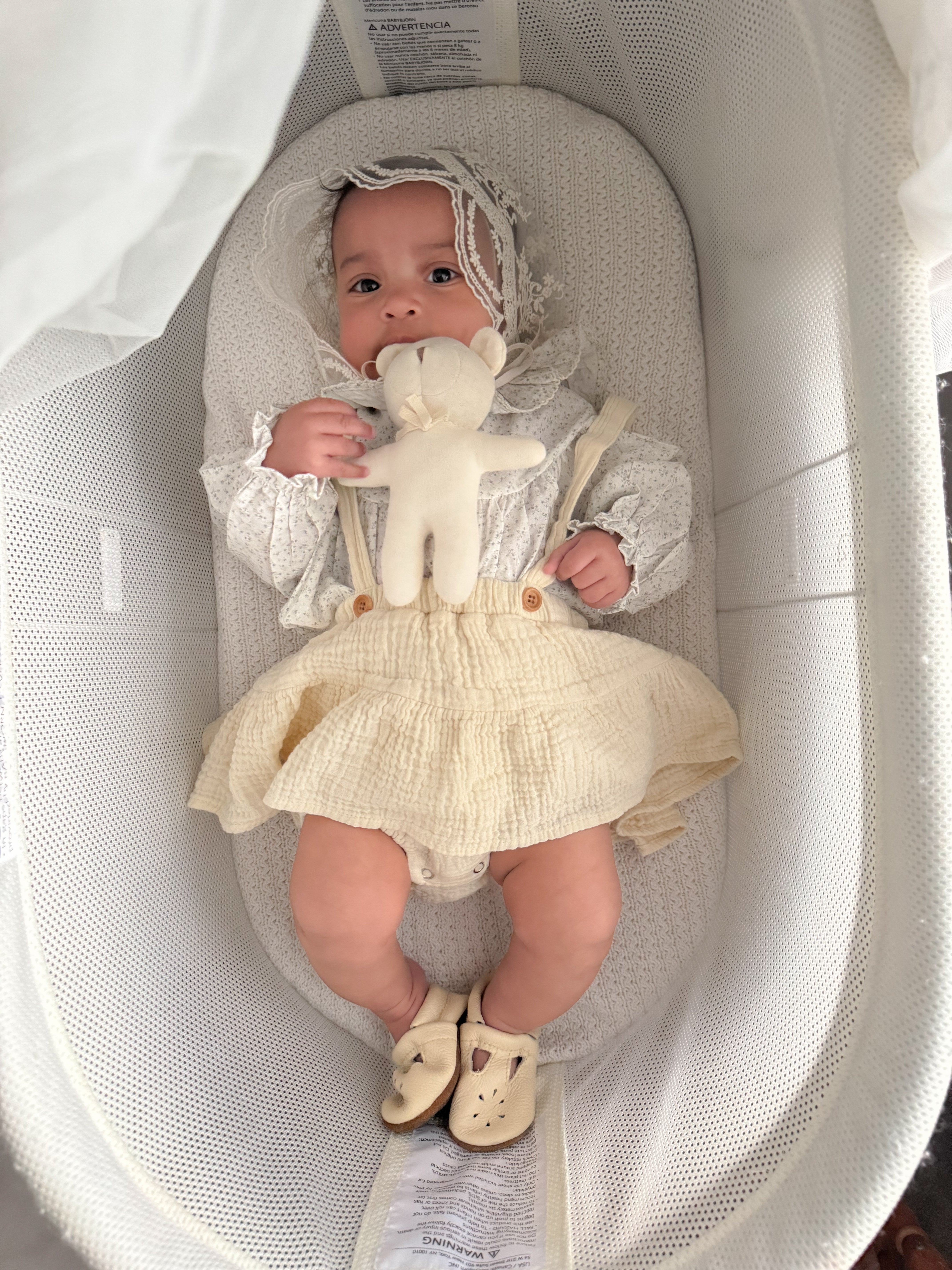 Classic Embroidery Bonnet