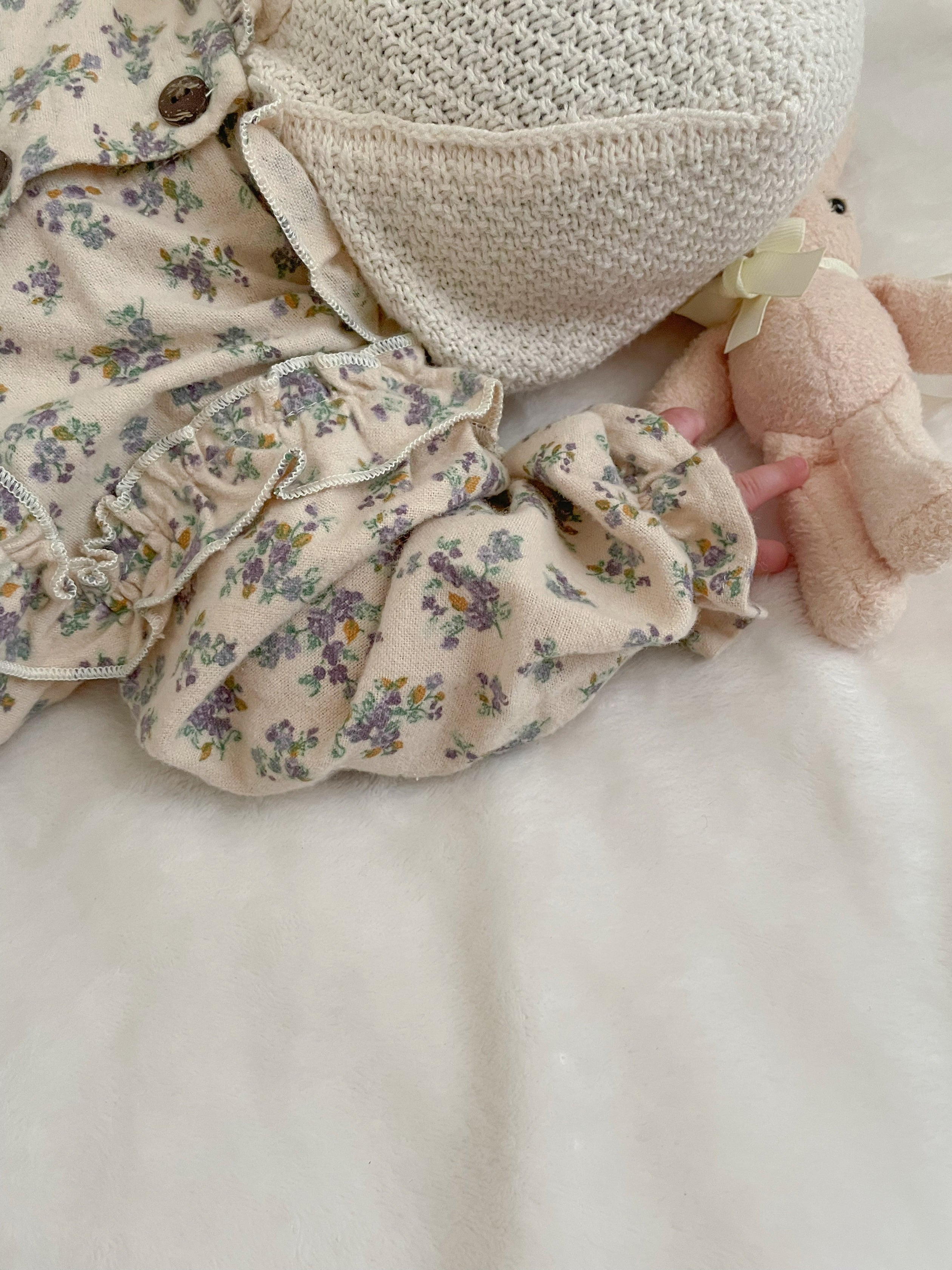 Charlotte floral rompers