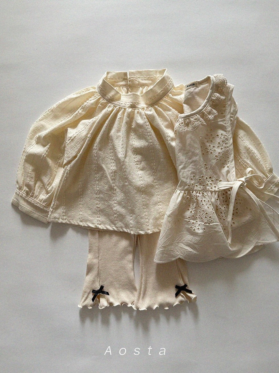 Lace cotton blouse
