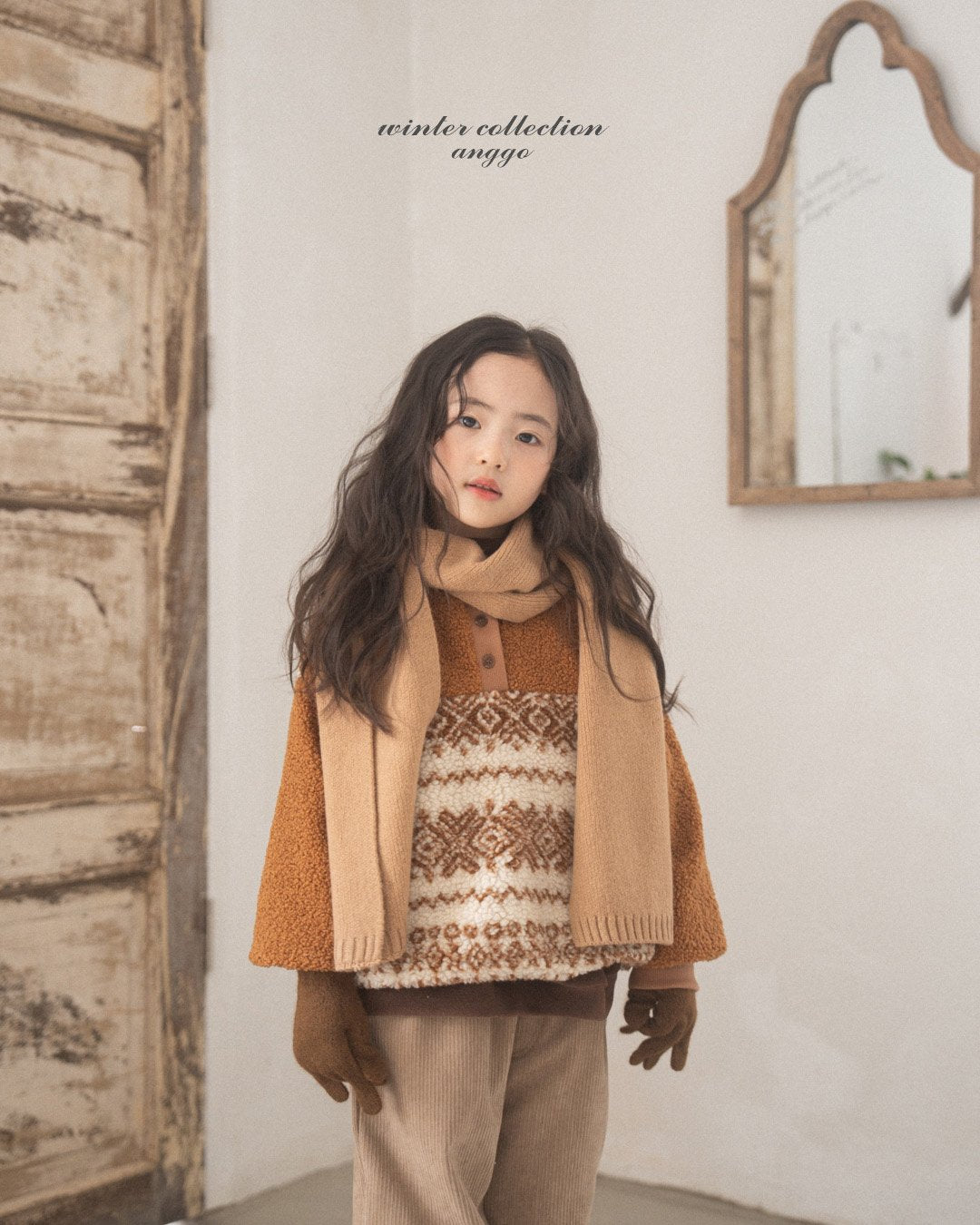 Anggo knit gloves