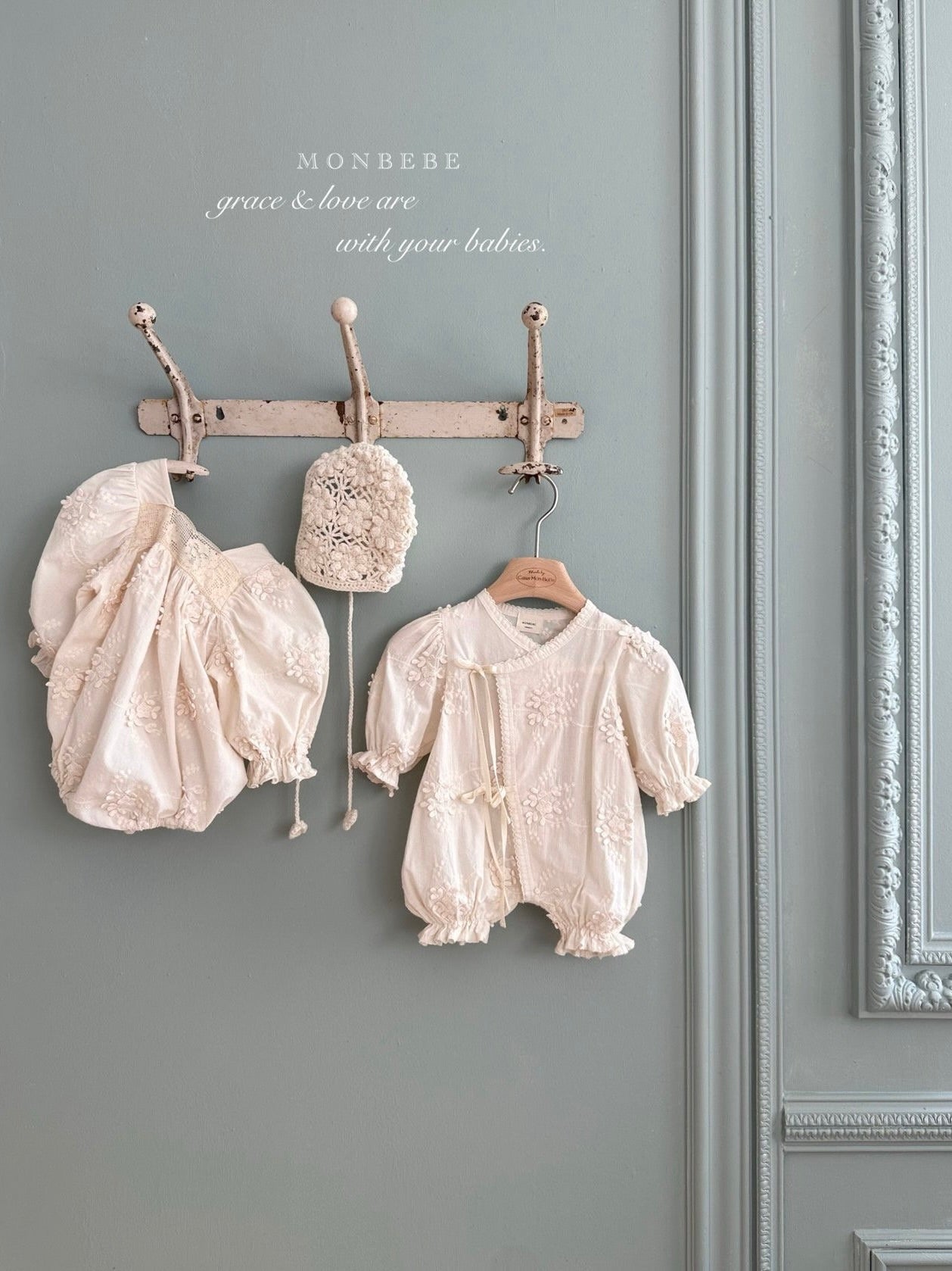 Flora vintage rompers