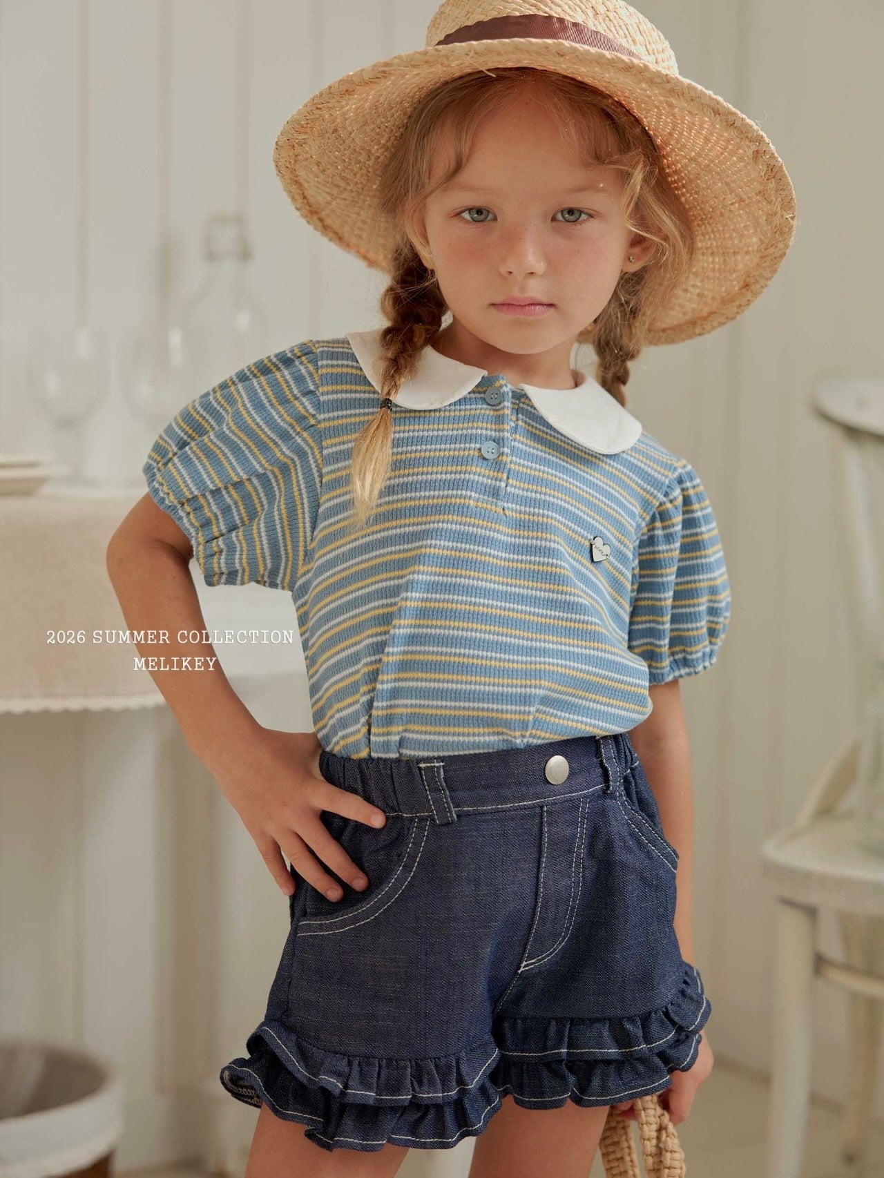 Seoul style collared T shirt