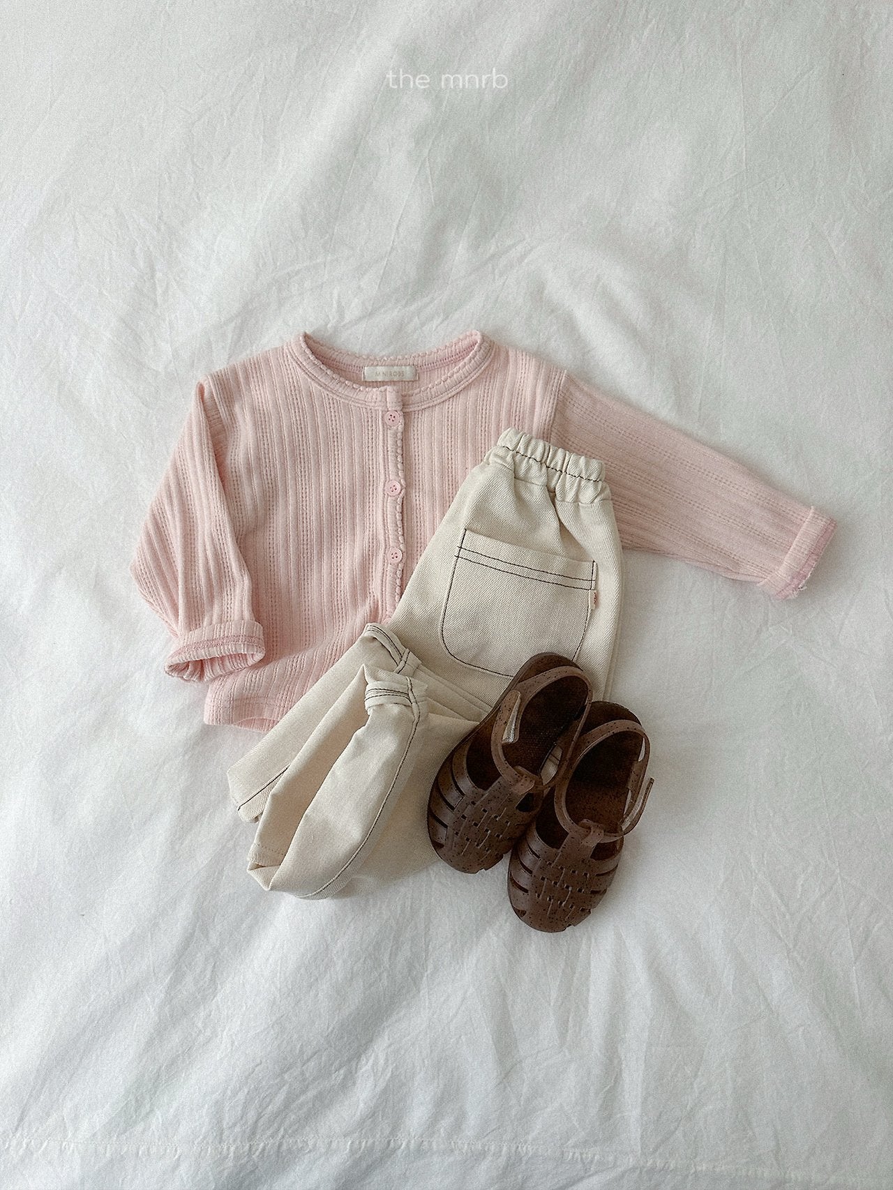 Eyelet cardigan