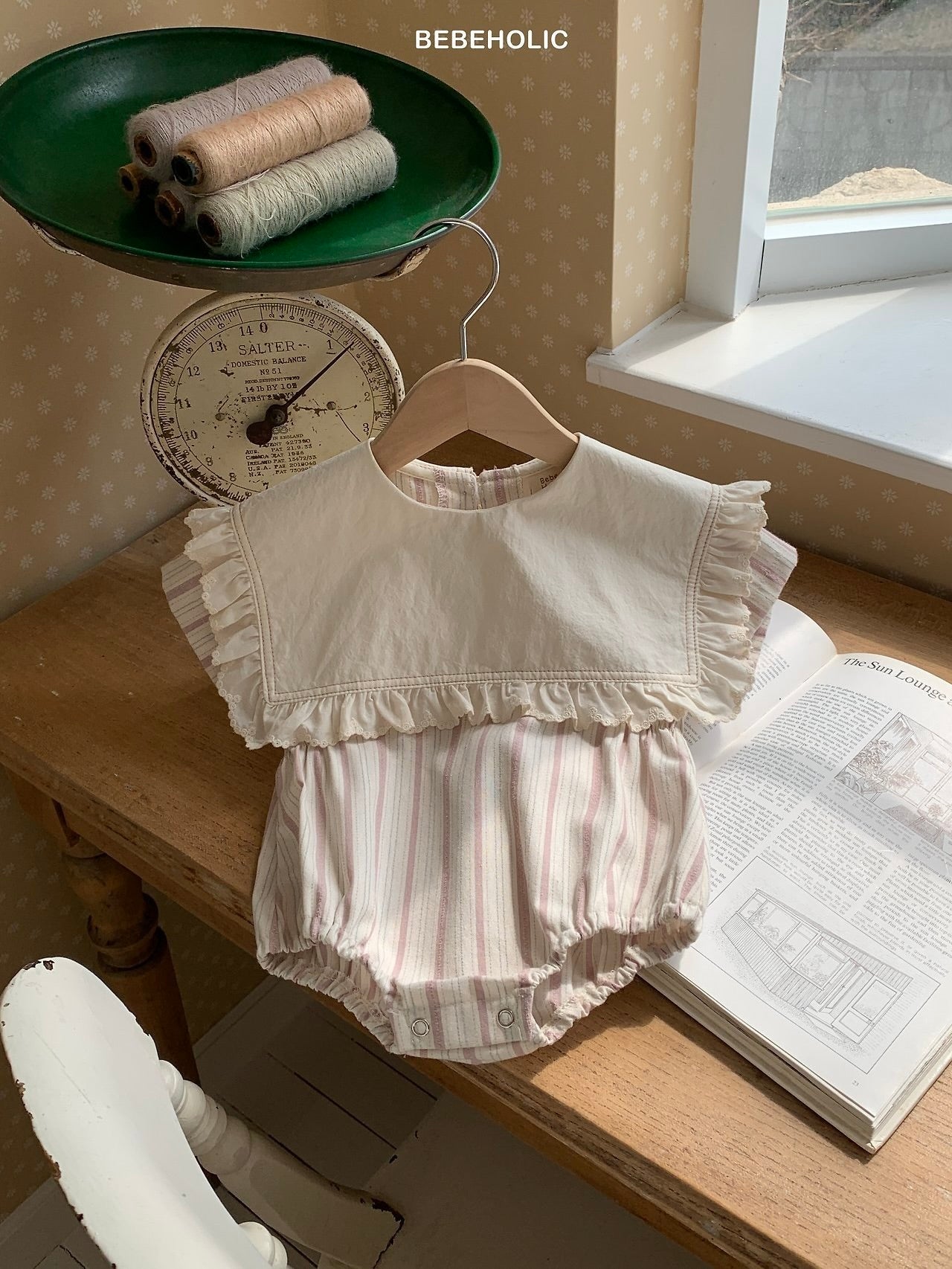 Cozy frill rompers