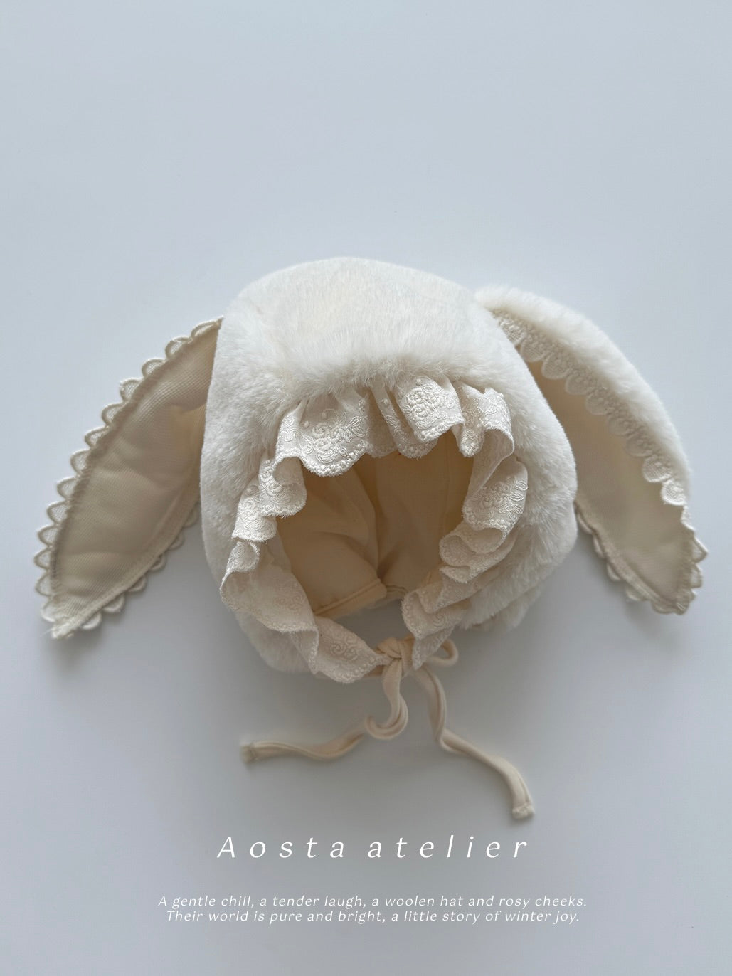 Fur bunny hat