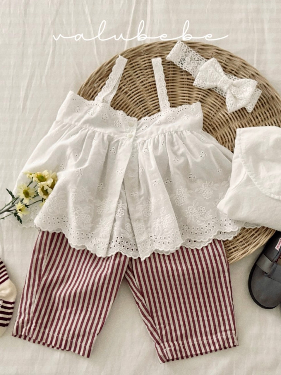 Spring layered one piece