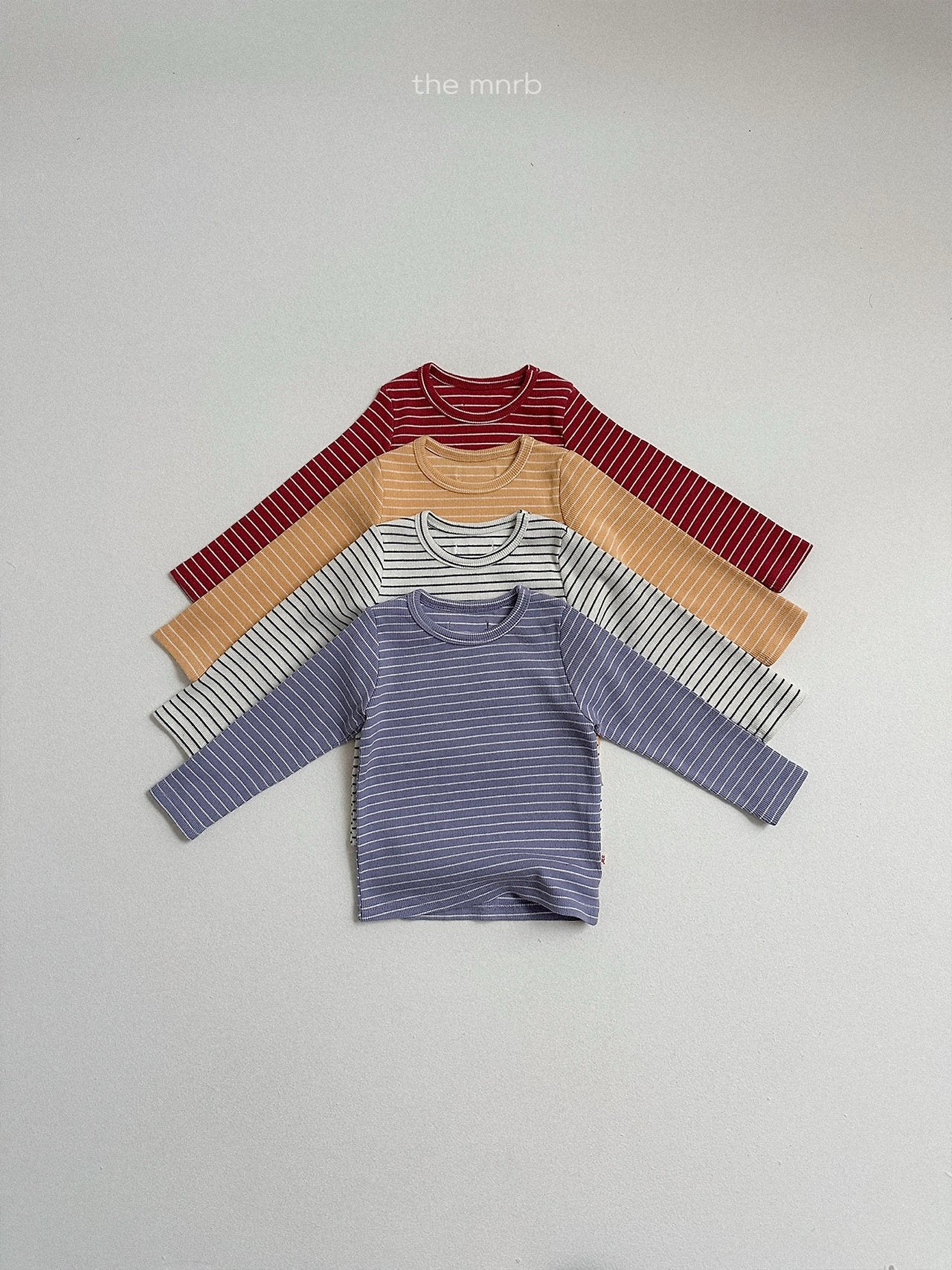 Round striped long sleeve T
